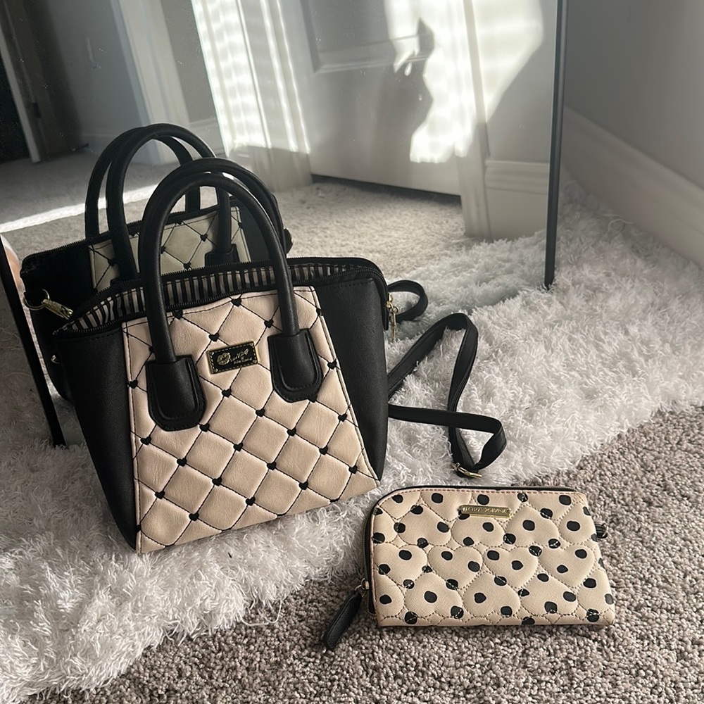 Betsy Johnson Purse and wallet Duo